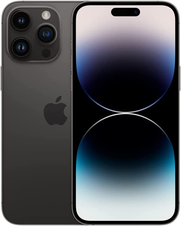 Apple iPhone 14 Pro Max, 512GB, Space Black - Unlocked (Renewed)